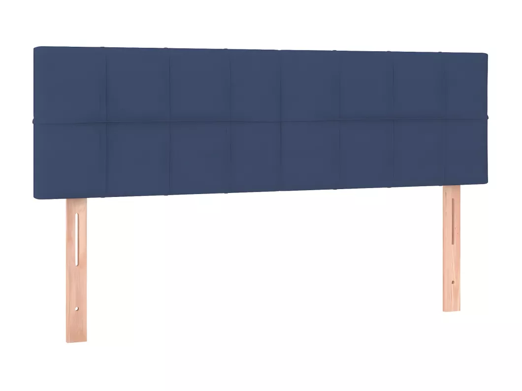 Kauf Unique LED Kopfteil Blau 144x5x78/88 cm Stoff Osterangebot
