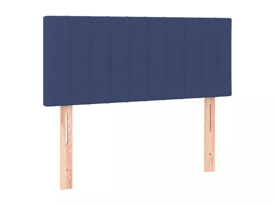 Kauf Unique LED Kopfteil Blau 100x5x78/88 cm Stoff Vatertagsangebot