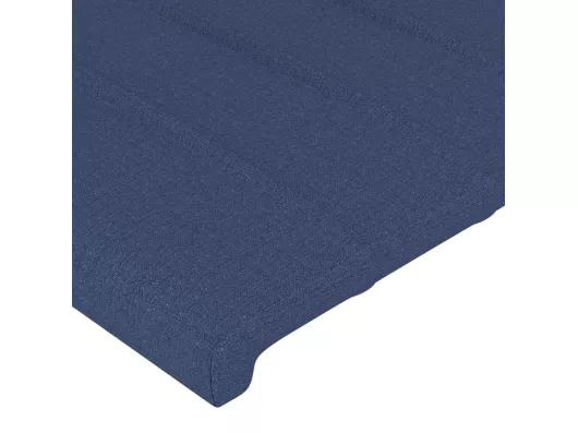 Kauf Unique LED Kopfteil Blau 100x5x78/88 cm Stoff Vatertagsangebot