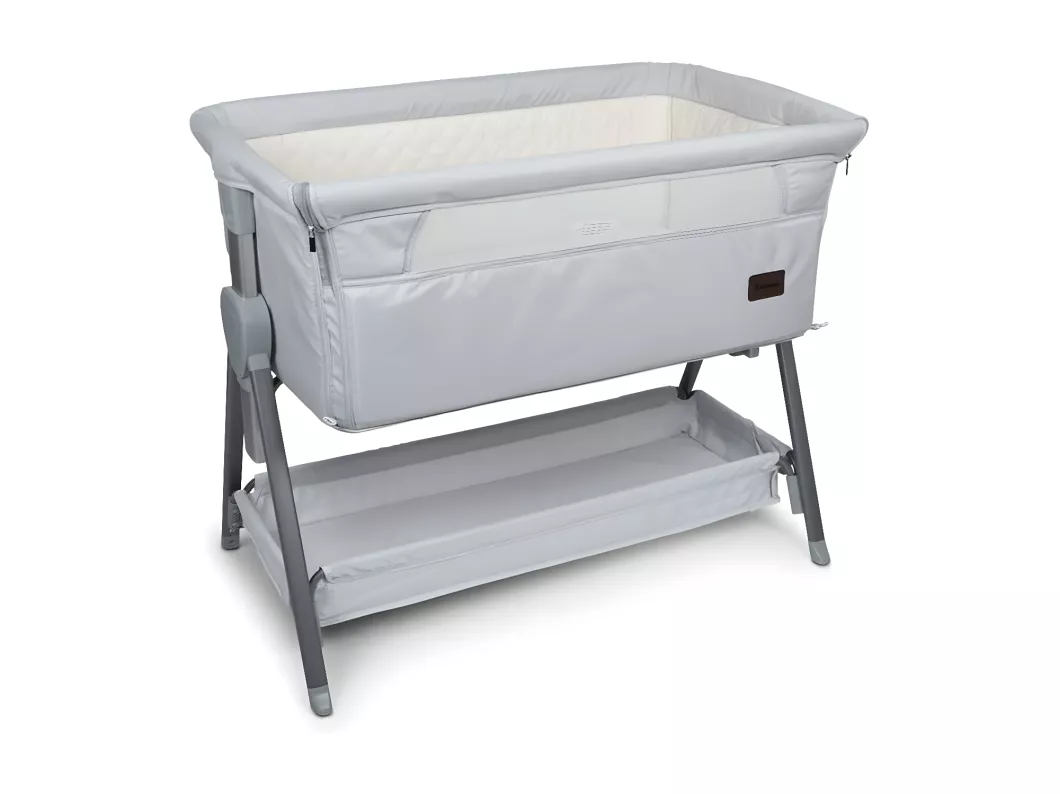 Kauf Unique Baninni Baby Zustellbett Elia 92x55x82 cm Hellgrau