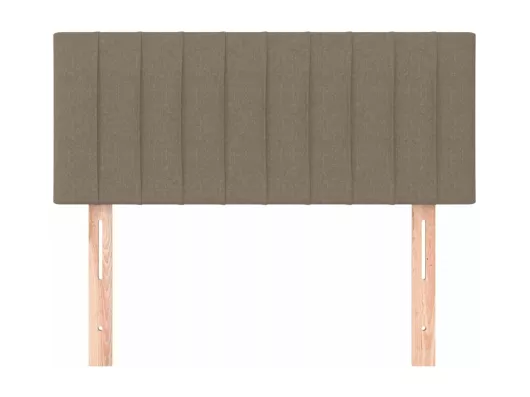 Kauf Unique Kopfteil Taupe 80x5x78/88 cm Stoff Lagerräumung