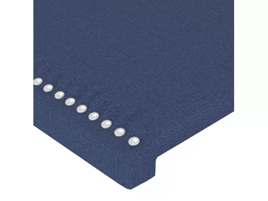 Kauf Unique Kopfteile 2 Stk. Blau 90x5x78/88 cm Stoff Top Angebot