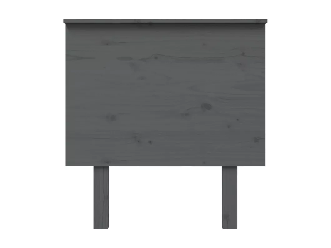Kauf Unique Kopfteil Grau 79x6x82,5 cm Massivholz Kiefer Wochenangebot