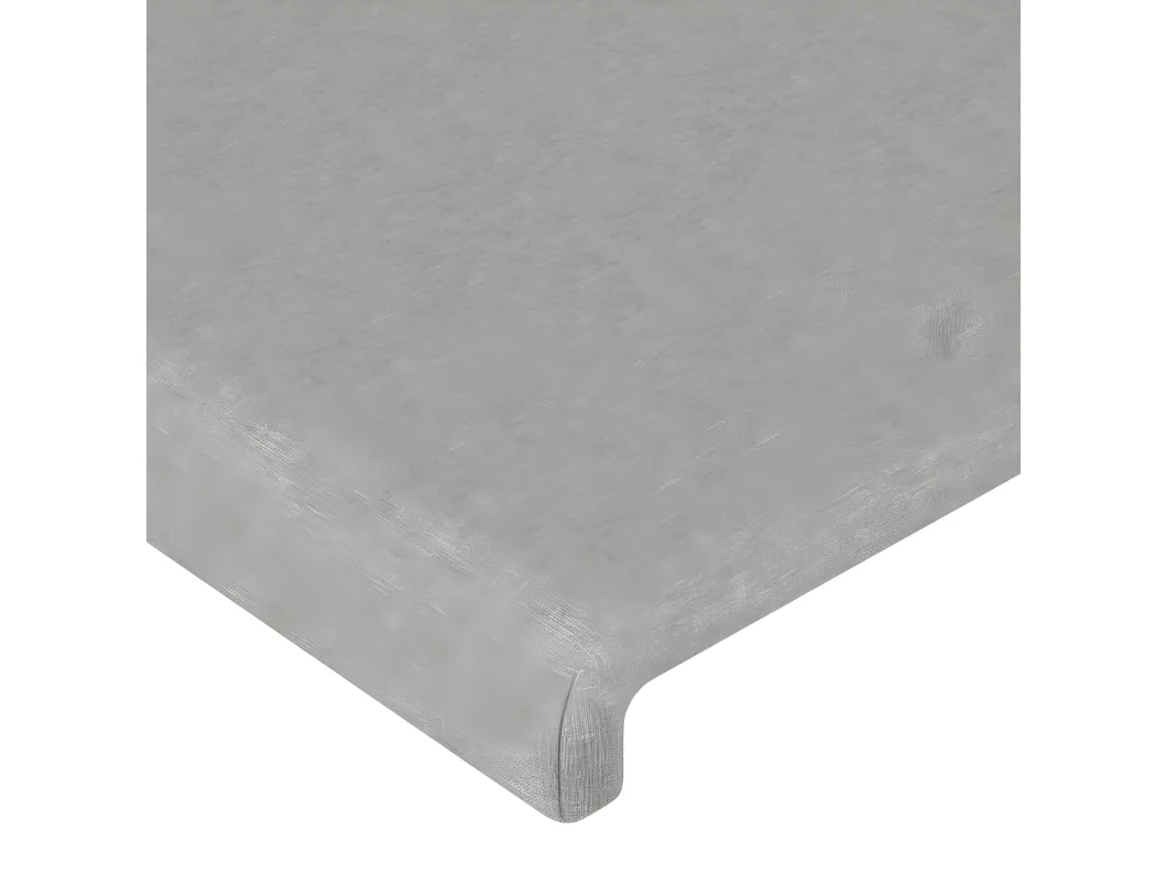 Kauf Unique Kopfteile 2 Stk. Hellgrau 80x5x78/88 cm Stoff JETZT KAUFEN
