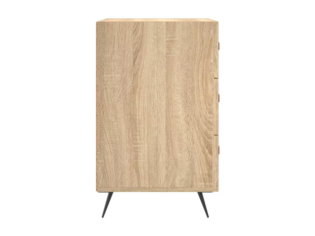 Kauf Unique Nachttisch Sonoma-Eiche 40x40x66 cm Holzwerkstoff Nur für heute