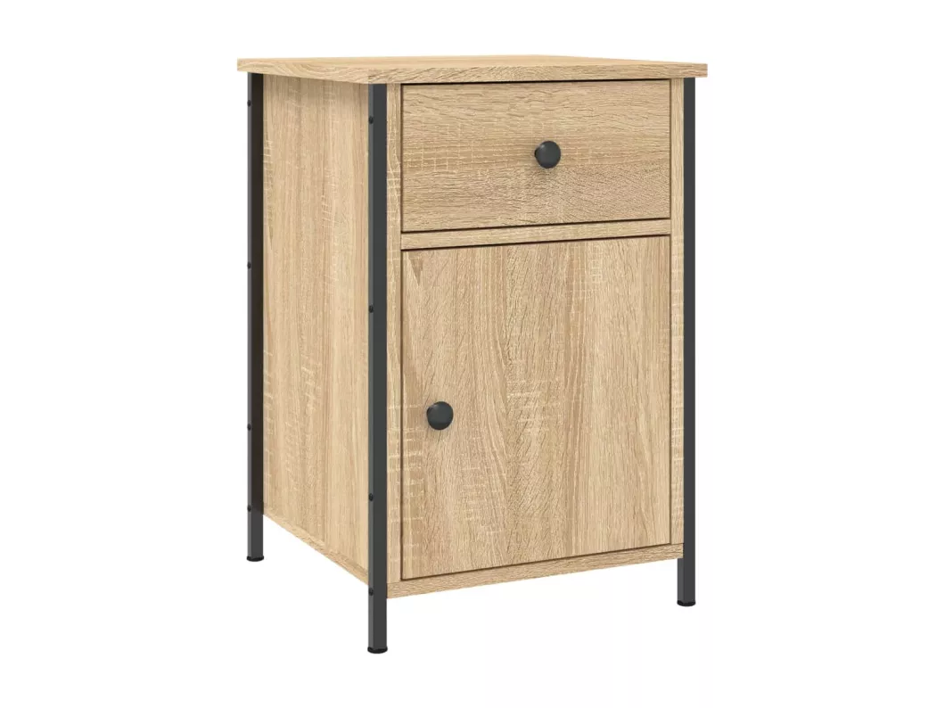 Kauf Unique Nachttische 2 Stk. Sonoma-Eiche 40x42x60 cm Holzwerkstoff Bis zu 55% Rabatt