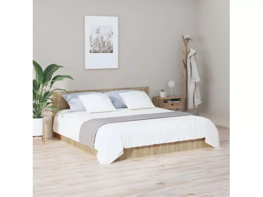 Kauf Unique Kopfteil Sonoma-Eiche 200x1,5x80 cm Holzwerkstoff zollfrei
