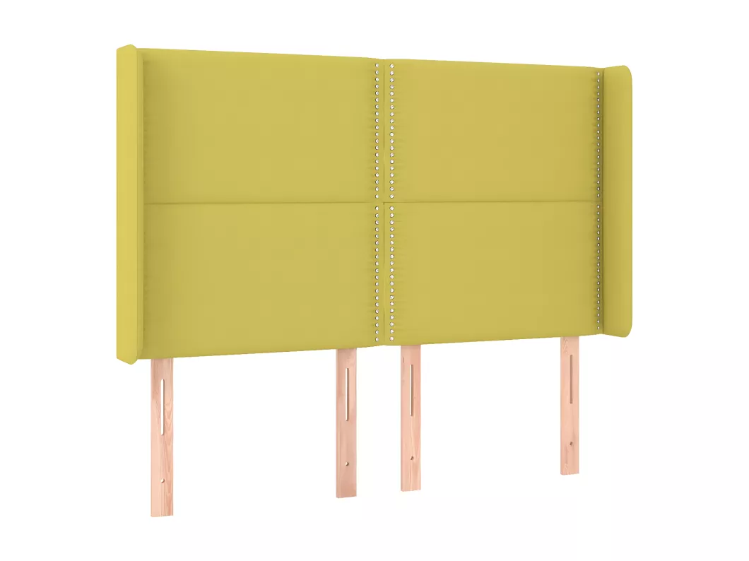 Kauf Unique LED Kopfteil Grün 147x16x118/128 cm Stoff 2025