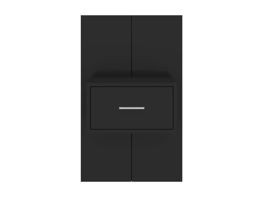 Kauf Unique Wand-Nachttisch Schwarz Outlet