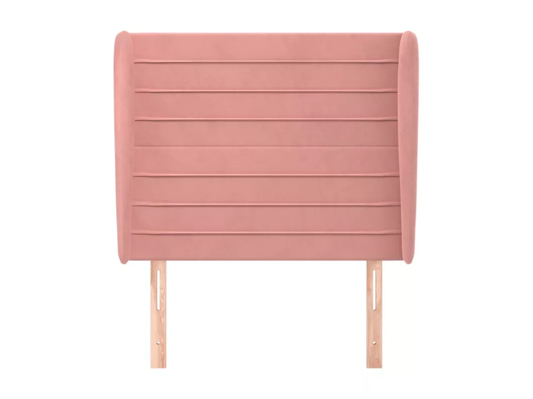 Kauf Unique Kopfteil mit Ohren Rosa 93x23x118/128 cm Samt Auslauf