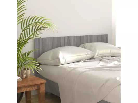 Kauf Unique Kopfteil Grau Sonoma 160x1,5x80 cm Holzwerkstoff