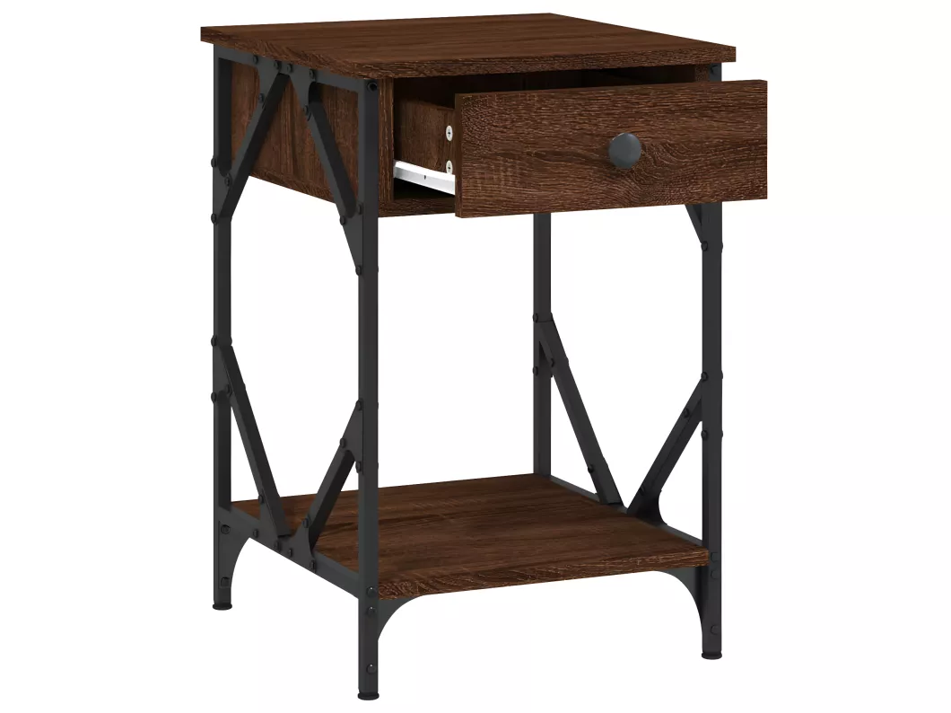 Kauf Unique Nachttische 2 Stk. Braun Eichen-Optik 40x42x60 cm Holzwerkstoff Meist gekauft