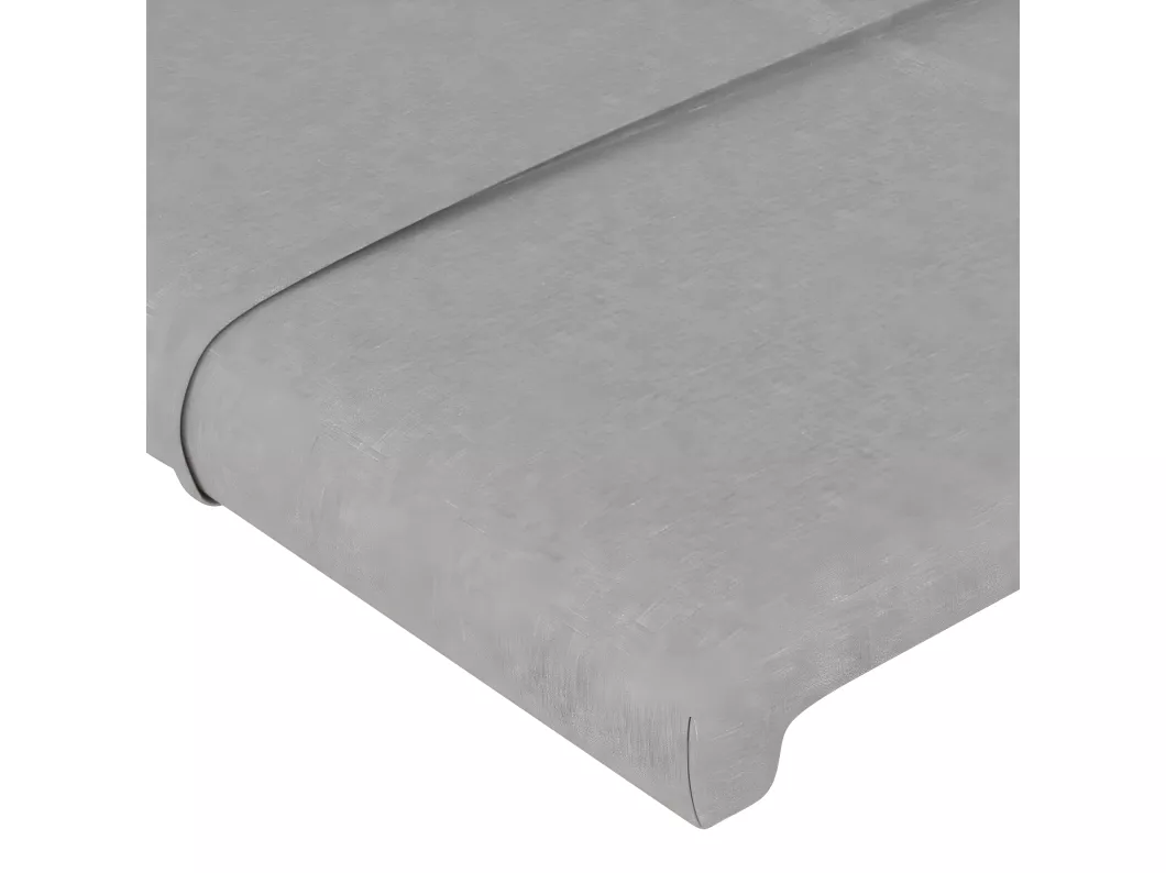 Kauf Unique Kopfteile 4 Stk. Hellgrau 80x5x78/88 cm Stoff Begrenztes Angebot