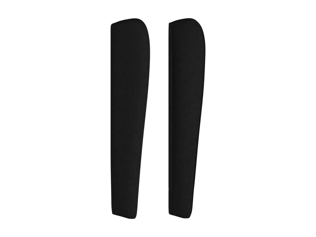 Kauf Unique Kopfteil mit Ohren Schwarz 103x23x118/128 cm Stoff Online Shopping