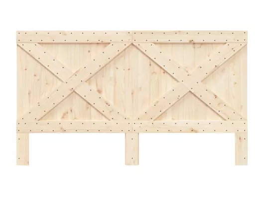 Kauf Unique Kopfteil 180x104 cm Massivholz Kiefer Black Friday