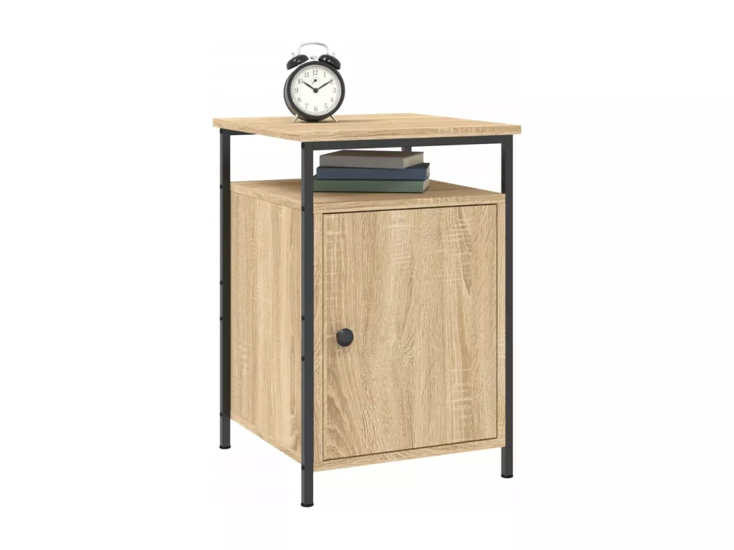 Kauf Unique Nachttisch Sonoma-Eiche 40x42x60 cm Holzwerkstoff Vatertagsangebot