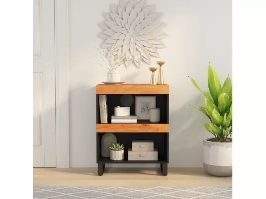 Kauf Unique Beistelltisch 60x33x75 cm Massivholz Akazie