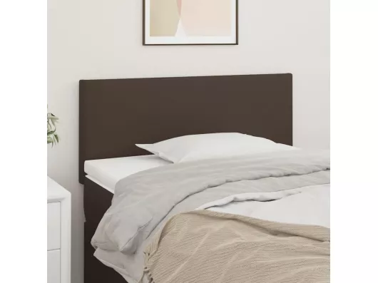 Kauf Unique Kopfteil Braun 80x5x78/88 cm Kunstleder