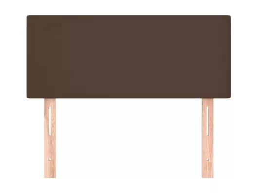 Kauf Unique Kopfteil Braun 80x5x78/88 cm Kunstleder Kostenlose Rückgabe