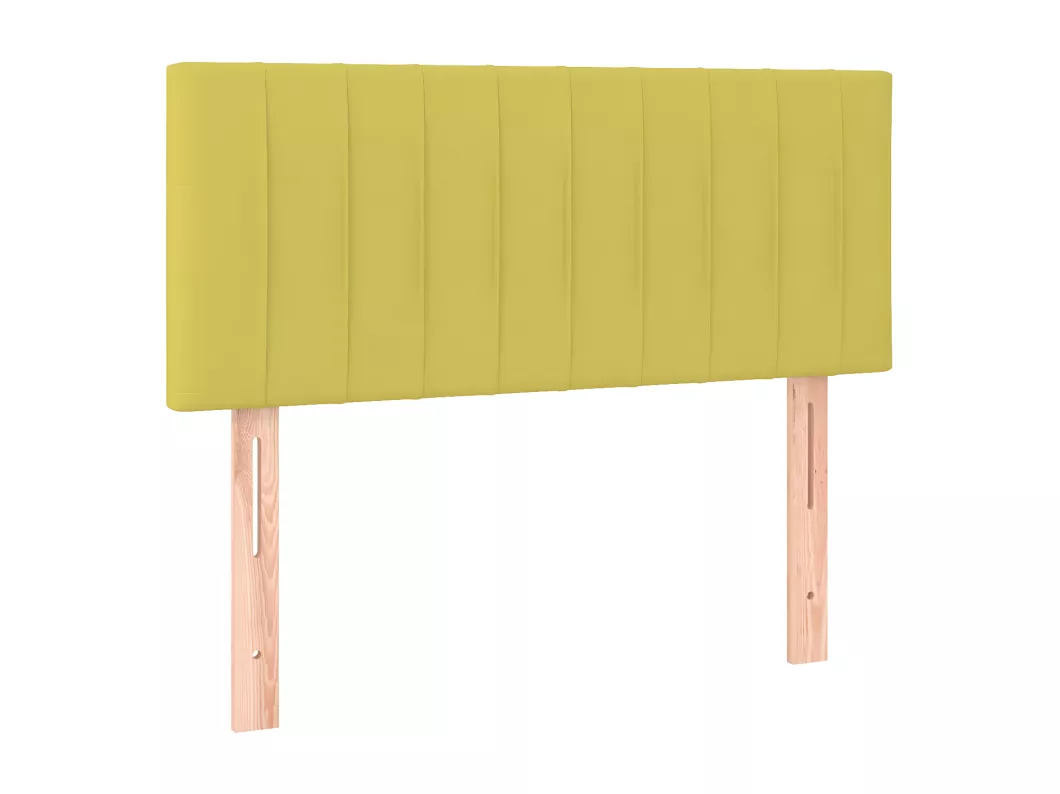 Kauf Unique LED Kopfteil Grün 90x5x78/88 cm Stoff Neueste Stile