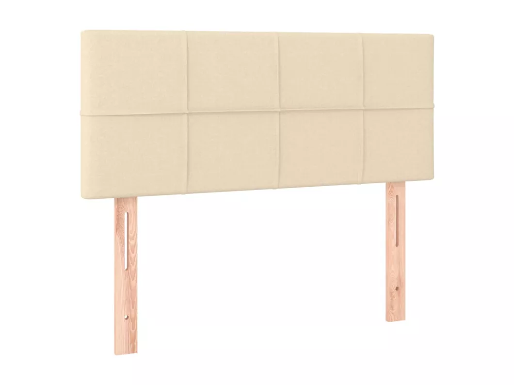 Kauf Unique LED Kopfteil Creme 90x5x78/88 cm Stoff Letzte 2 Tage