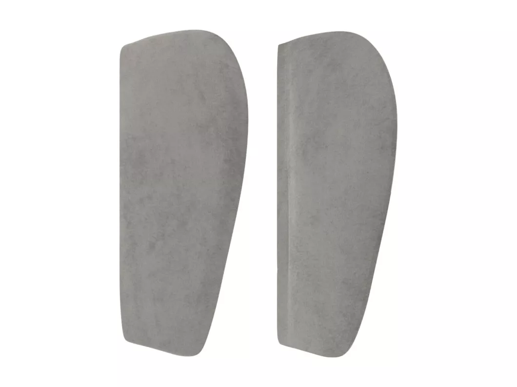 Kauf Unique Kopfteil mit Ohren Hellgrau 103x23x78/88 cm Samt Bis zu 60% Rabatt