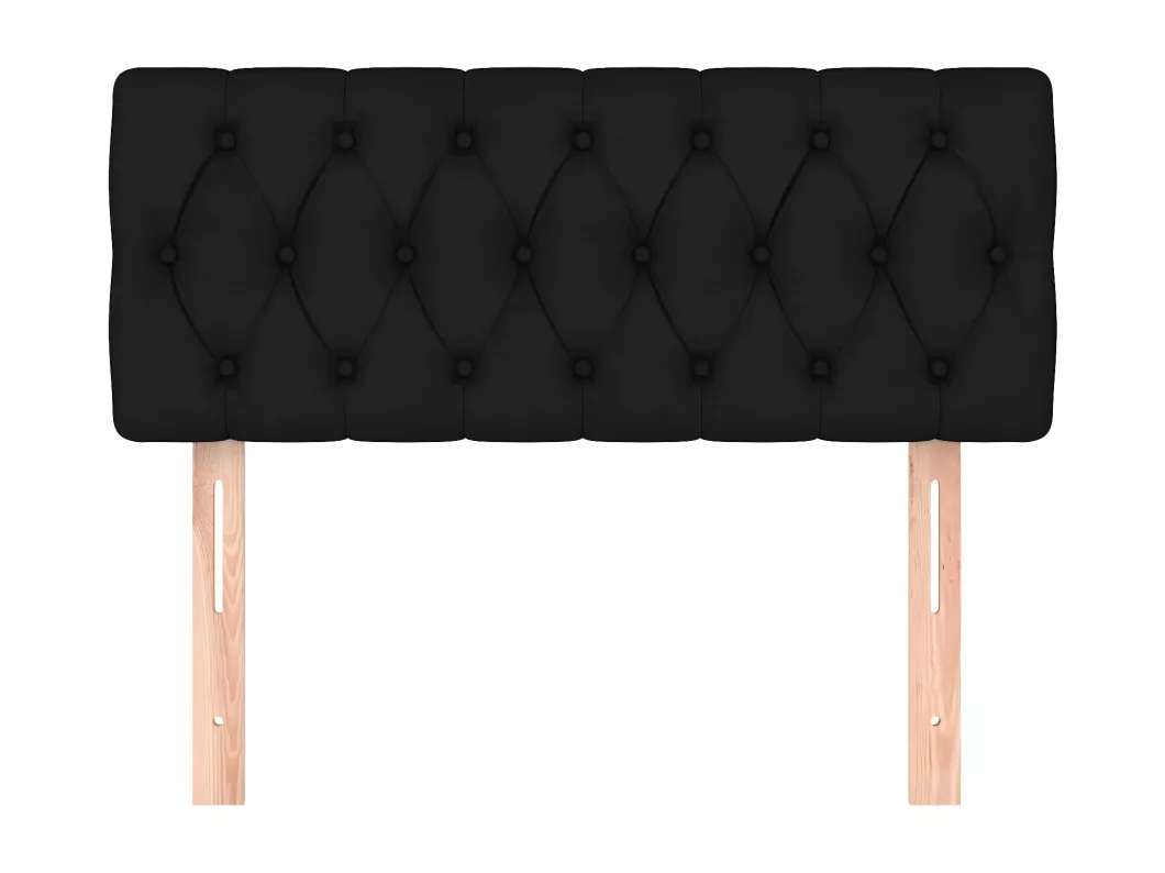 Kauf Unique Kopfteil Schwarz 90x7x78/88 cm Stoff Bis zu 65% Rabatt
