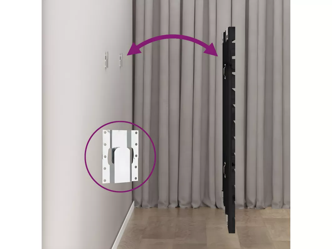 Kauf Unique Wand-Kopfteil Schwarz 141x3x91,5 cm Massivholz Kiefer Discount Store für neue Produkte