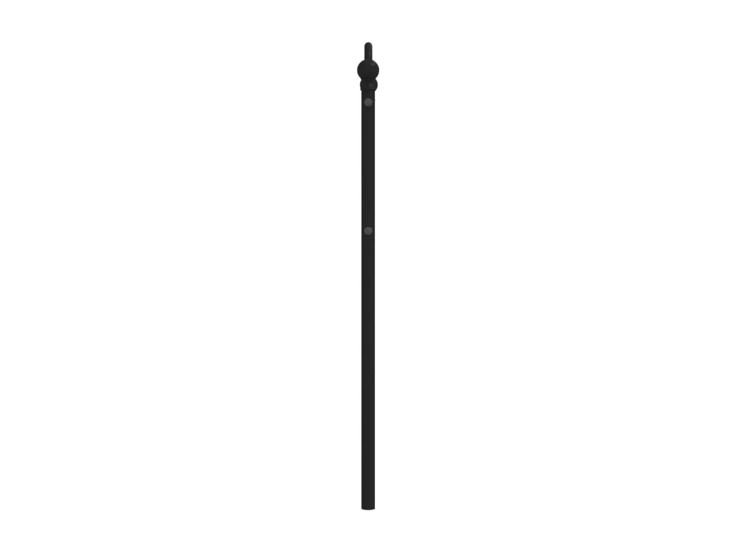 Kauf Unique Kopfteil Metall Schwarz 75 cm Fabrikladen