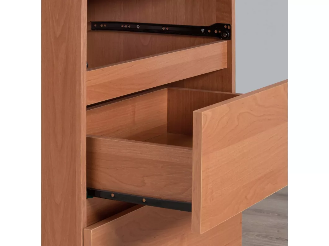 Kauf Unique Kommode AKORD K140 Erle 138 cm 3 Türen 3 Schubladen 6 Ebenen B138 x H99 x T40 cm Auslauf