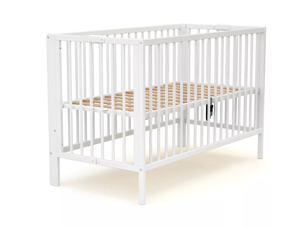 Kauf Unique Klappbares Babybett ESSENTIEL Holz Weiß 60 x 120 Verkauf