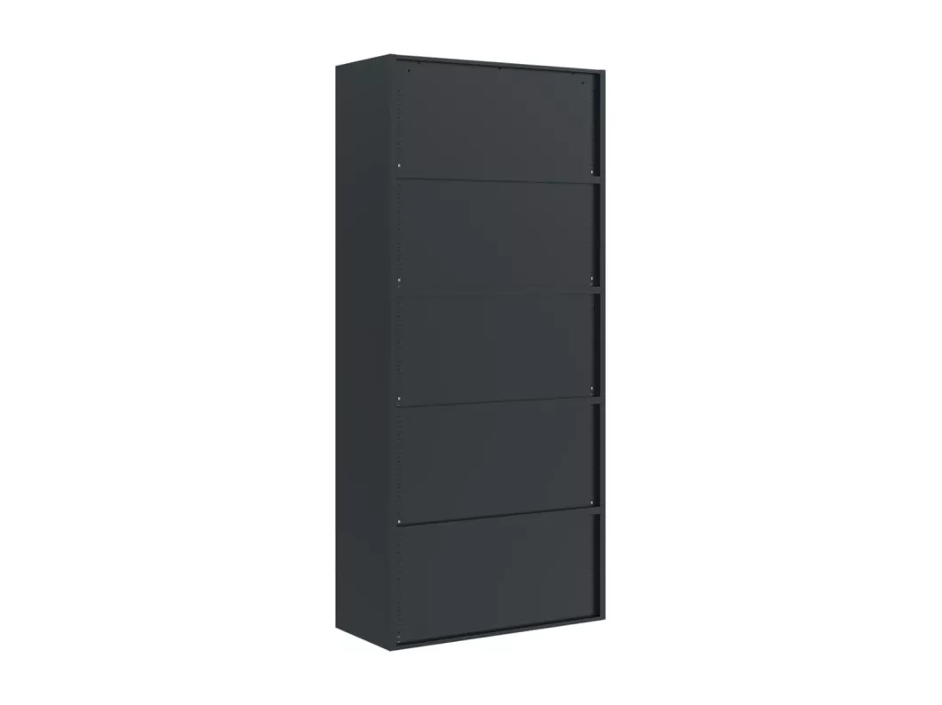 Kauf Unique Aktenschrank Anthrazit 90x40x200 cm Stahl Fabrikverkauf
