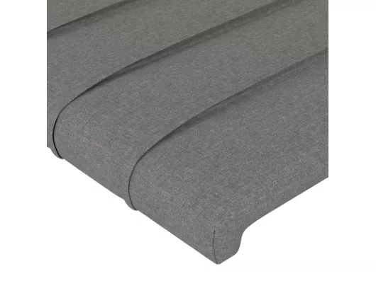 Kauf Unique Kopfteil mit Ohren Dunkelgrau 93x23x118/128 cm Stoff Cyber Monday