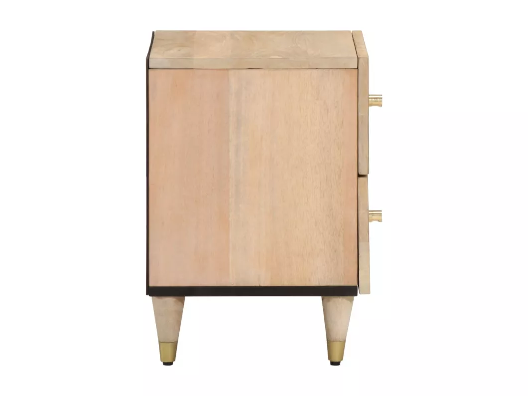 Kauf Unique Nachttisch 40x33x46 cm Massivholz Mango Muttertagsangebot