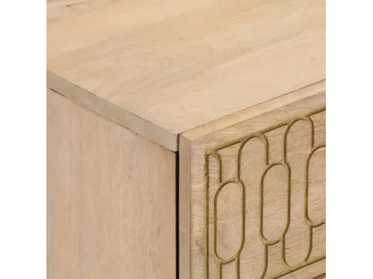 Kauf Unique Nachttisch 40x33x46 cm Massivholz Mango Muttertagsangebot