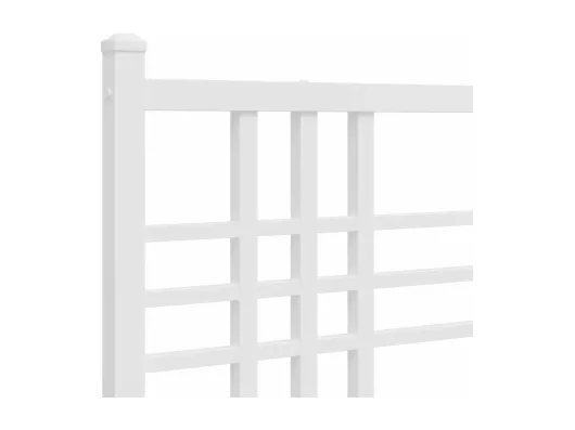 Kauf Unique Kopfteil Metall Weiß 75 cm Top Angebot