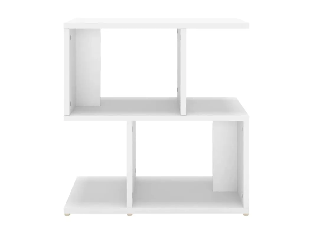Kauf Unique Nachttisch Weiß 50x30x51,5 cm Holzwerkstoff Große Rabatte