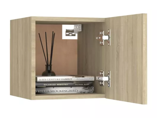 Kauf Unique Nachttisch Sonoma-Eiche 30,5x30x30 cm Holzwerkstoff Bestseller