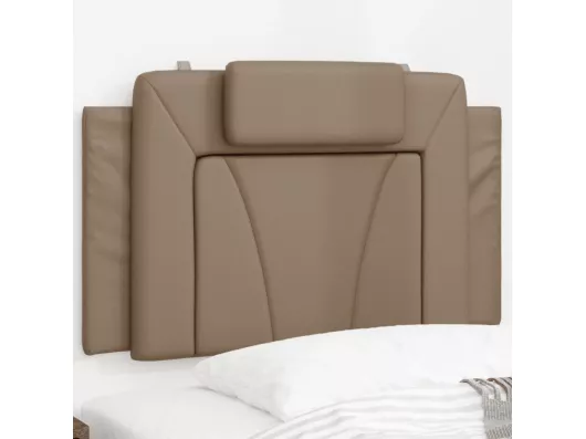 Kauf Unique Kopfteil-Kissen Cappuccino-Braun 80 cm Kunstleder