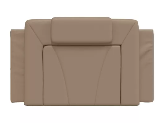 Kauf Unique Kopfteil-Kissen Cappuccino-Braun 80 cm Kunstleder Saisonale Angebote