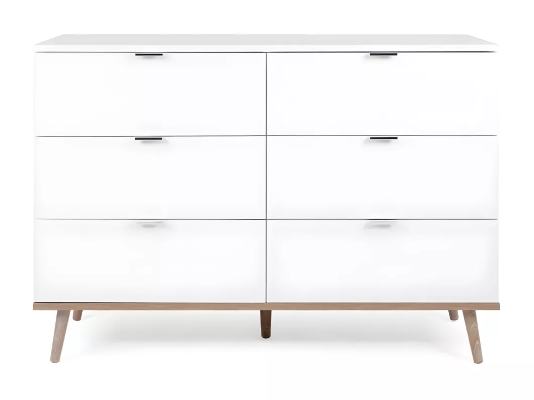 Kauf Unique Kommode mit 6 Schubladen L120 cm - Kopenhagen VIP-Rabatte