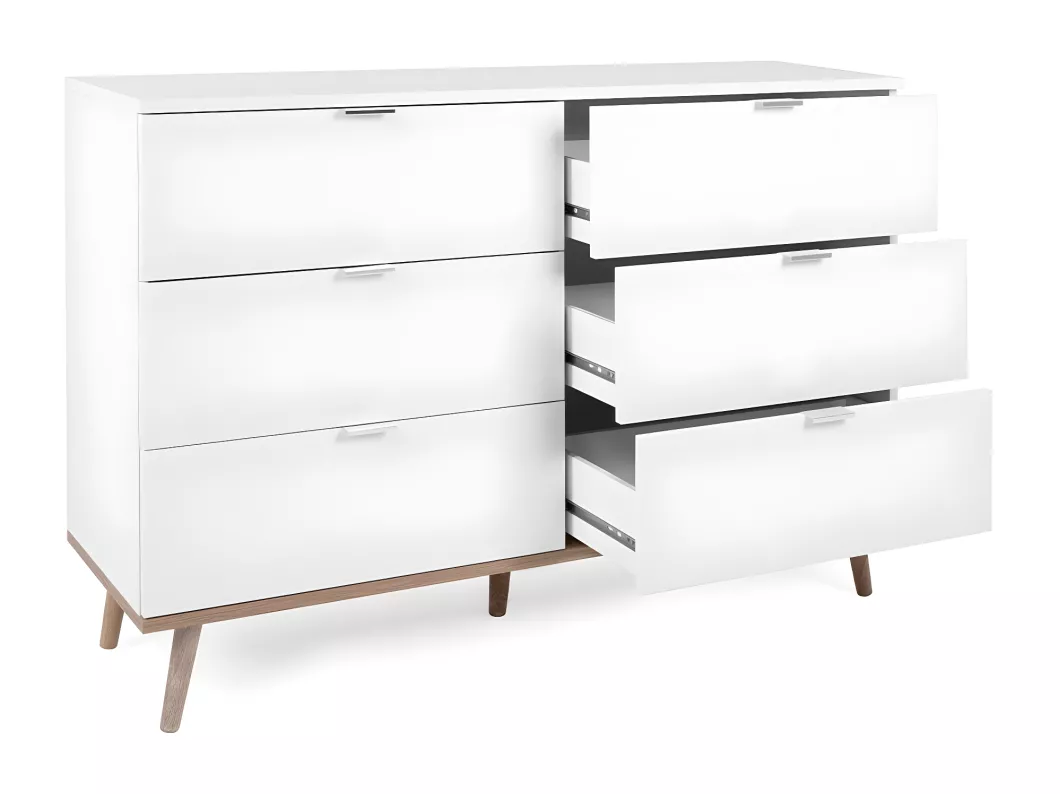 Kauf Unique Kommode mit 6 Schubladen L120 cm - Kopenhagen VIP-Rabatte