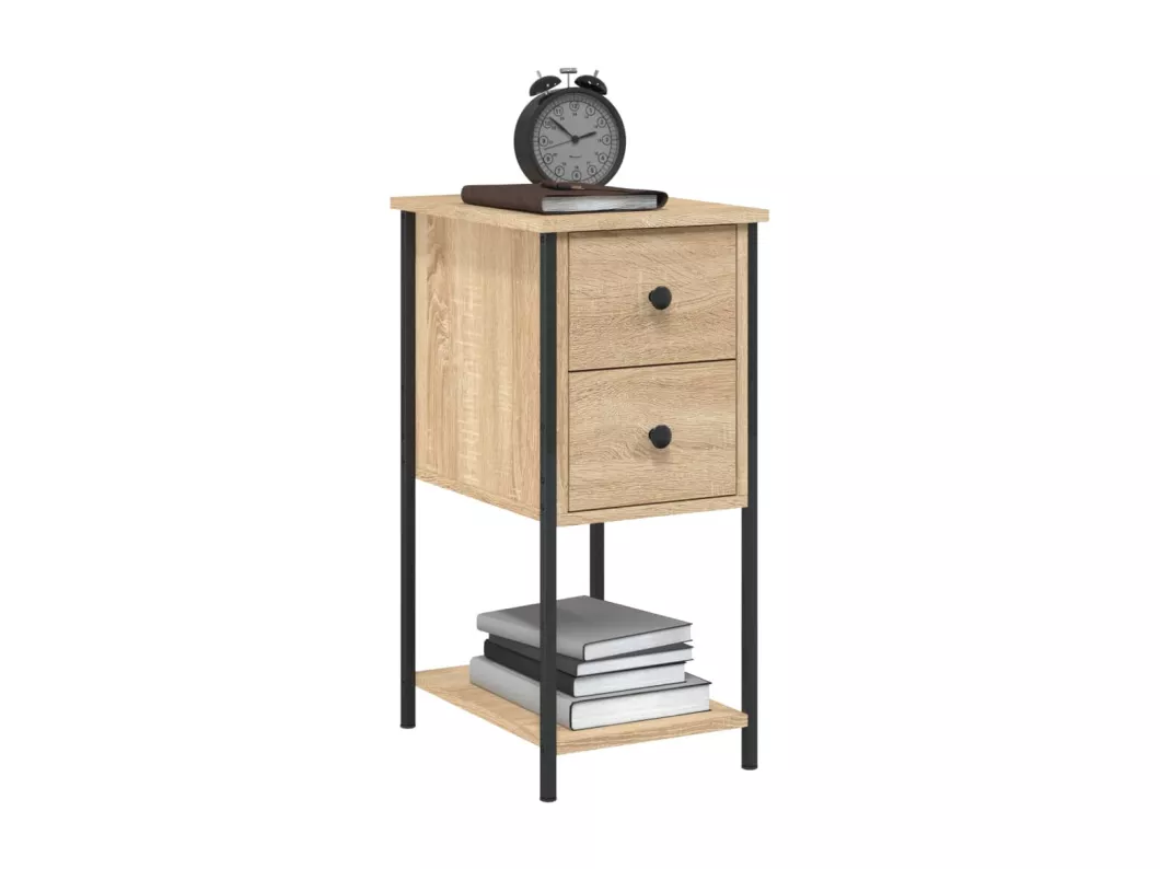 Kauf Unique Nachttisch Sonoma-Eiche 32x42x70 cm Holzwerkstoff Wochenangebot