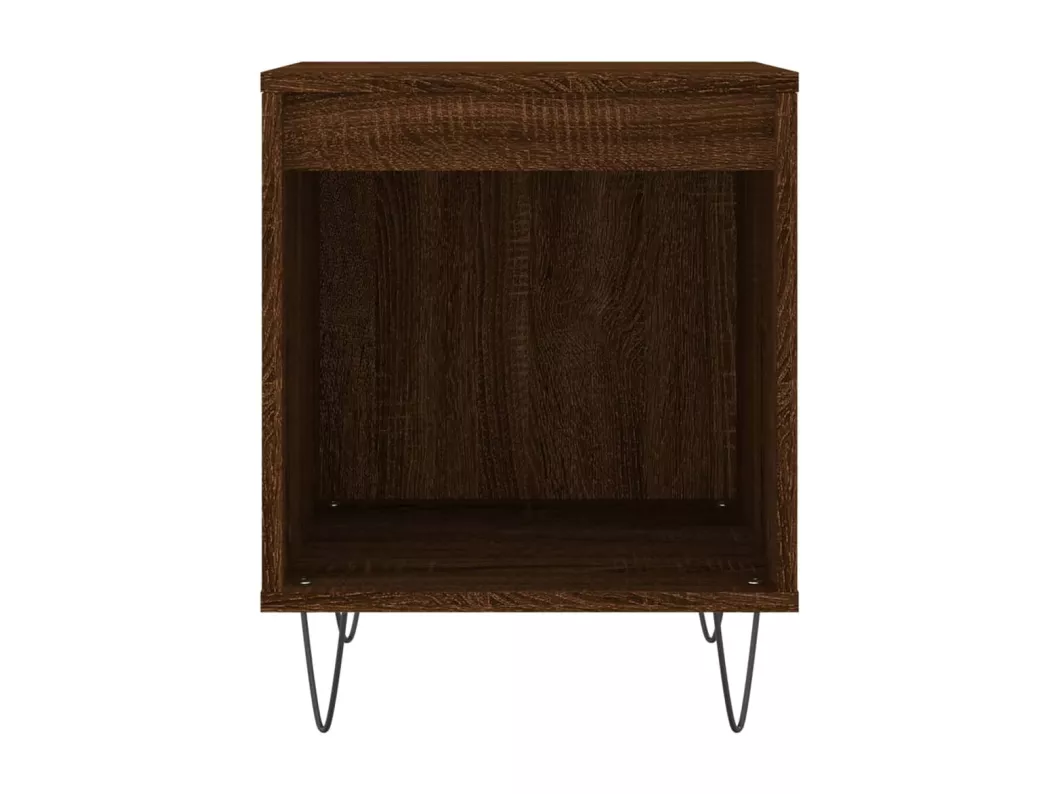 Kauf Unique Nachttisch Braun Eichen-Optik 40x35x50 cm Holzwerkstoff Begrenzte Freigabe
