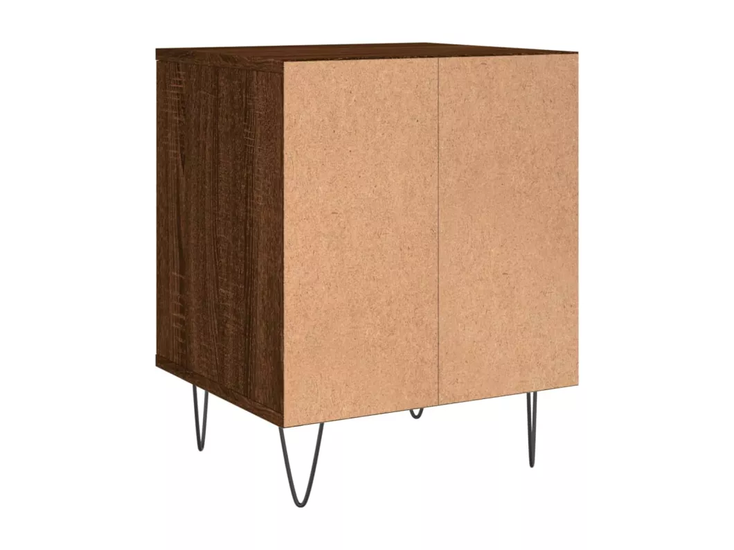 Kauf Unique Nachttisch Braun Eichen-Optik 40x35x50 cm Holzwerkstoff Begrenzte Freigabe