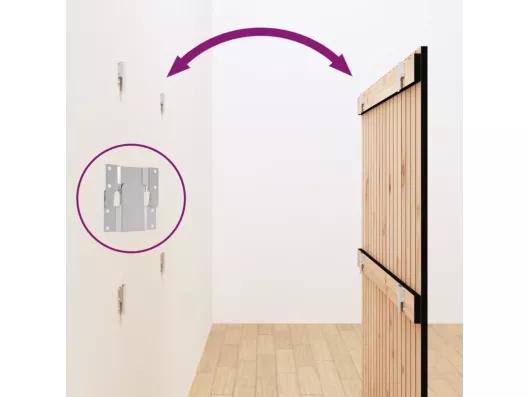 Kauf Unique Wand-Kopfteil Schwarz 108x3x110 cm Massivholz Kiefer Bis zu 65% Rabatt
