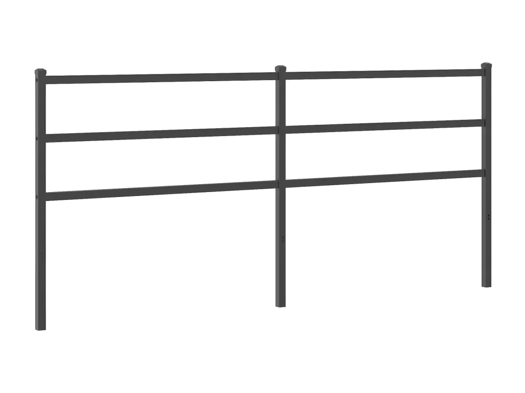 Kauf Unique Kopfteil Metall Schwarz 200 cm Nur für heute