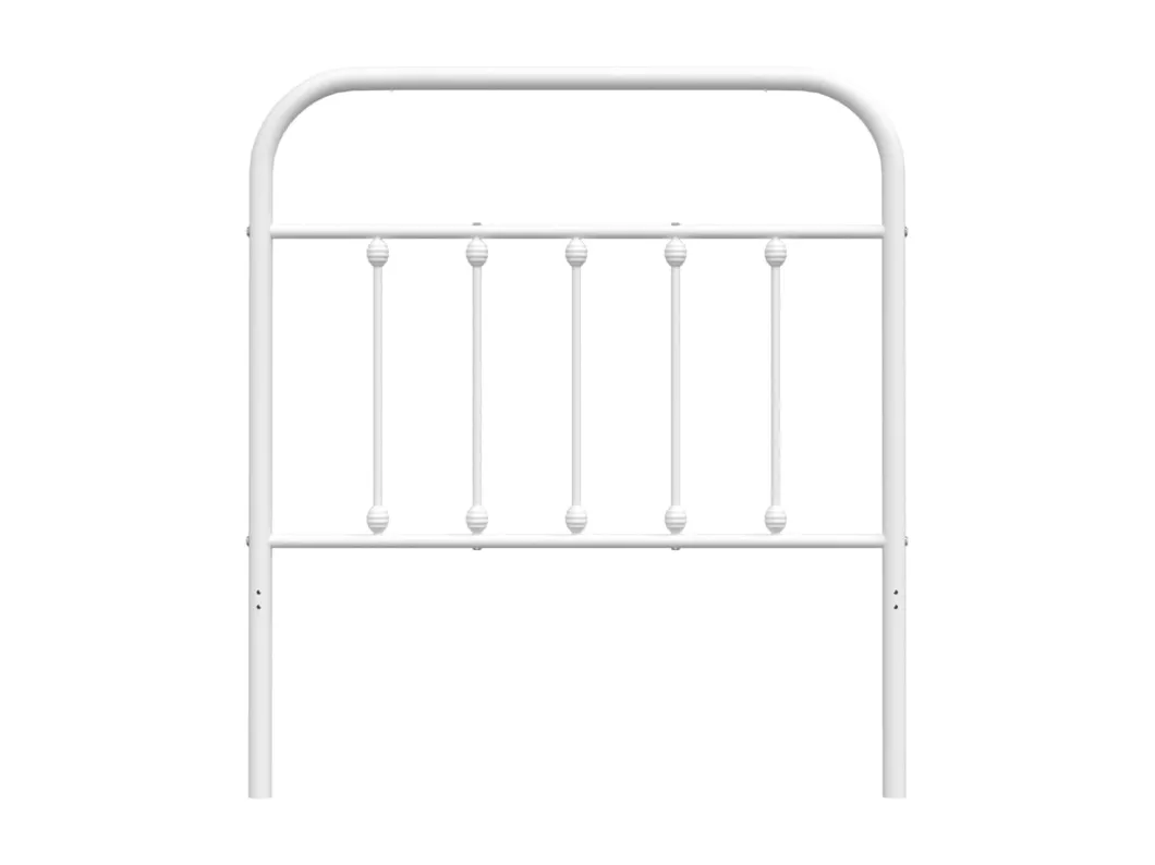 Kauf Unique Kopfteil Metall Weiß 80 cm Discount Store für neue Produkte