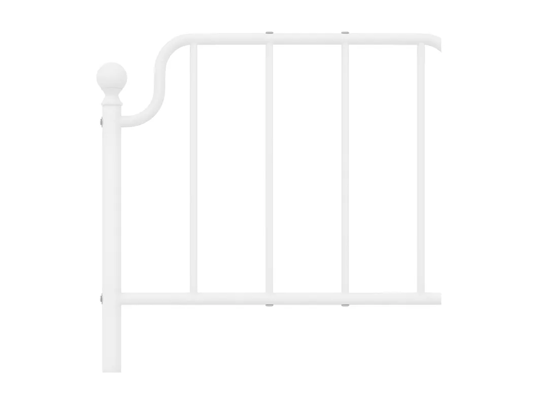 Kauf Unique Kopfteil Metall Weiß 120 cm Fabrikladen