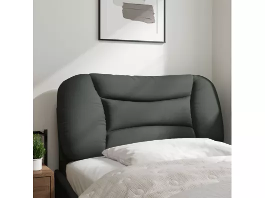 Kauf Unique Kopfteil-Kissen Dunkelgrau 80 cm Stoff Begrenzt auf 3 Tage